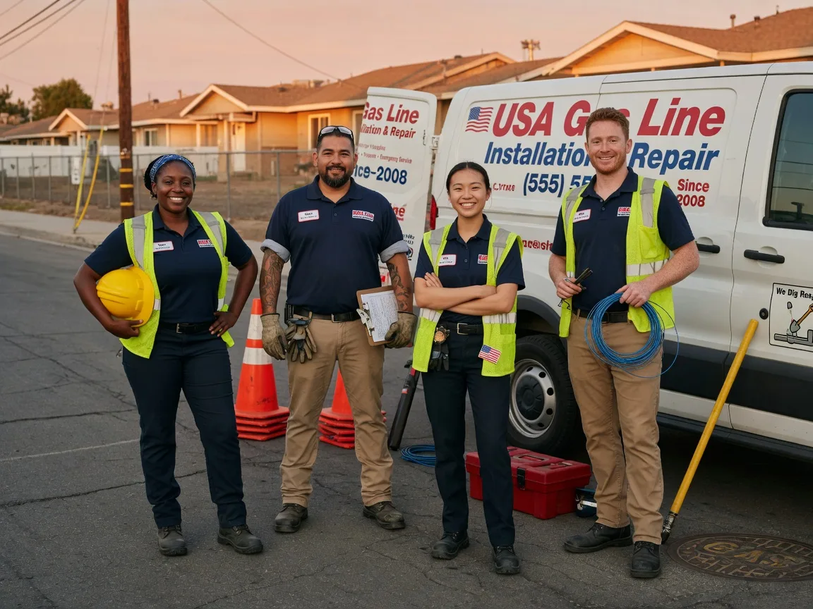 Gas Line Installation company in Poth, TX